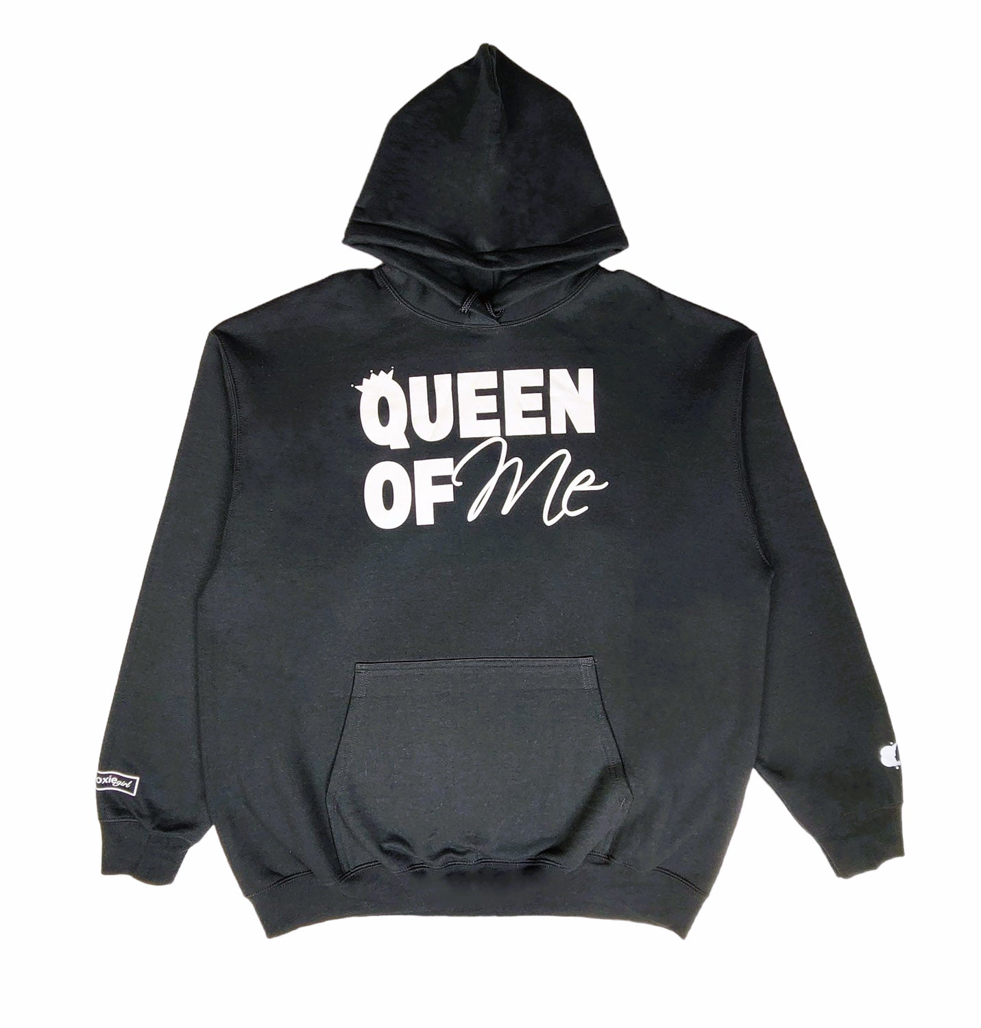 Queen of Me Hoodie - Black