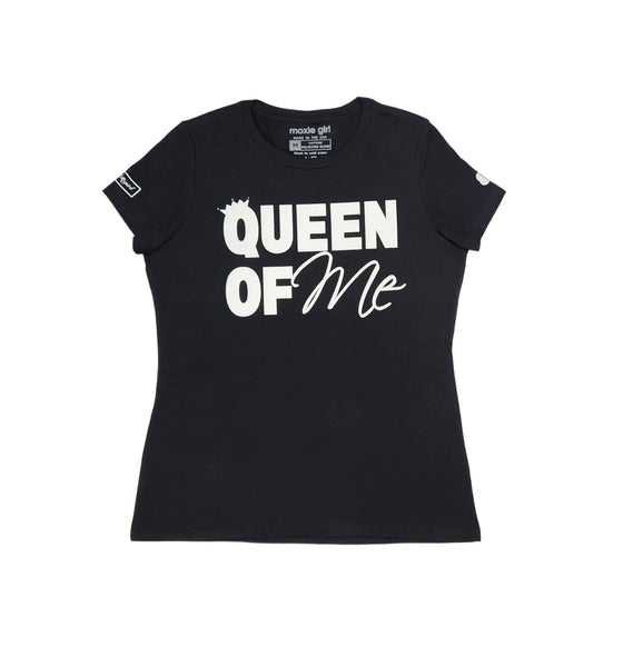 Queen of Me Tee –  Black