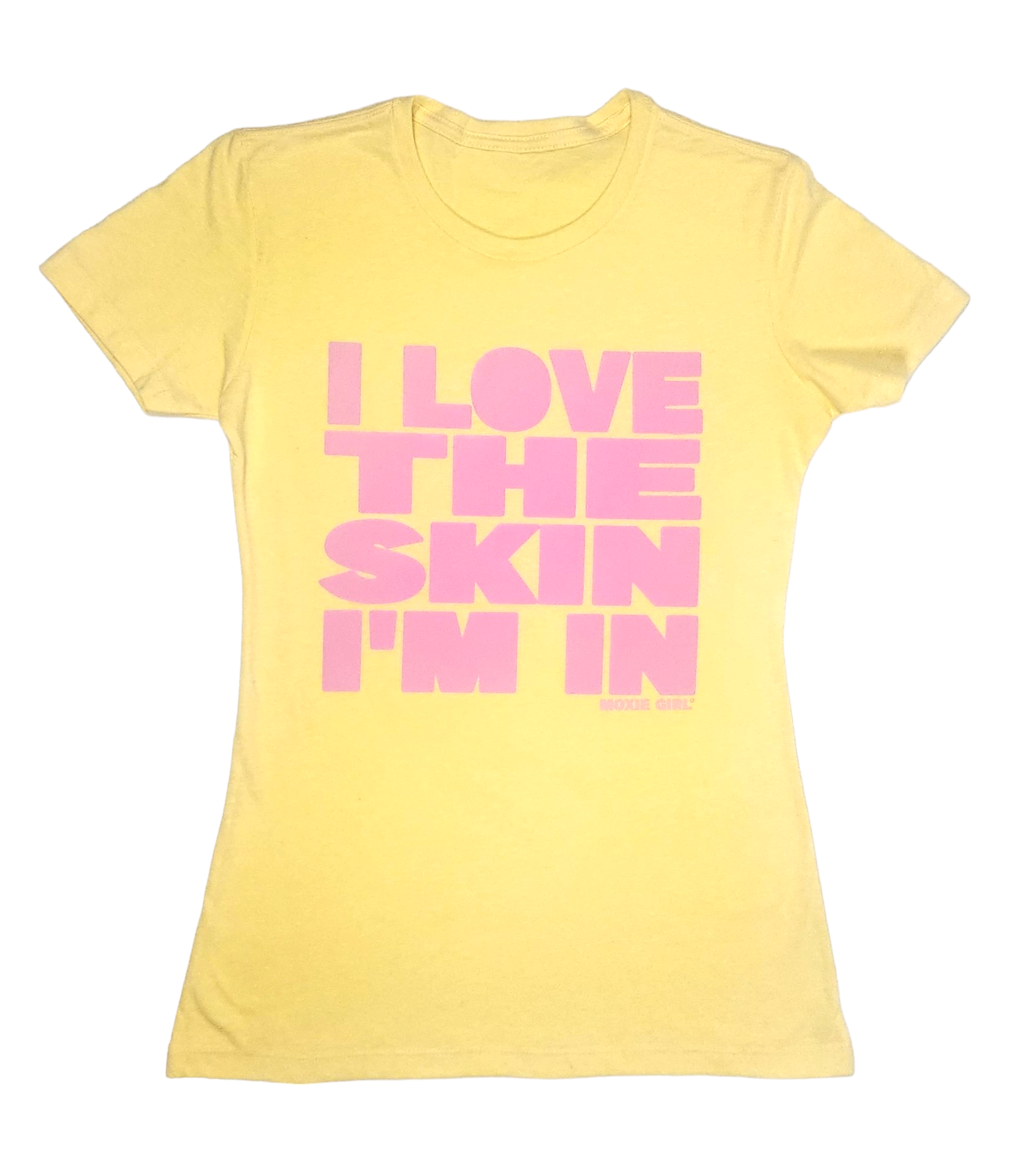 I LOVE THE SKIN I'M IN - Yellow and Pink