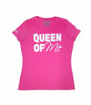 Queen of Me Tee – Heathered Pink