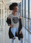 Strong Black Woman cube graphic tshirt